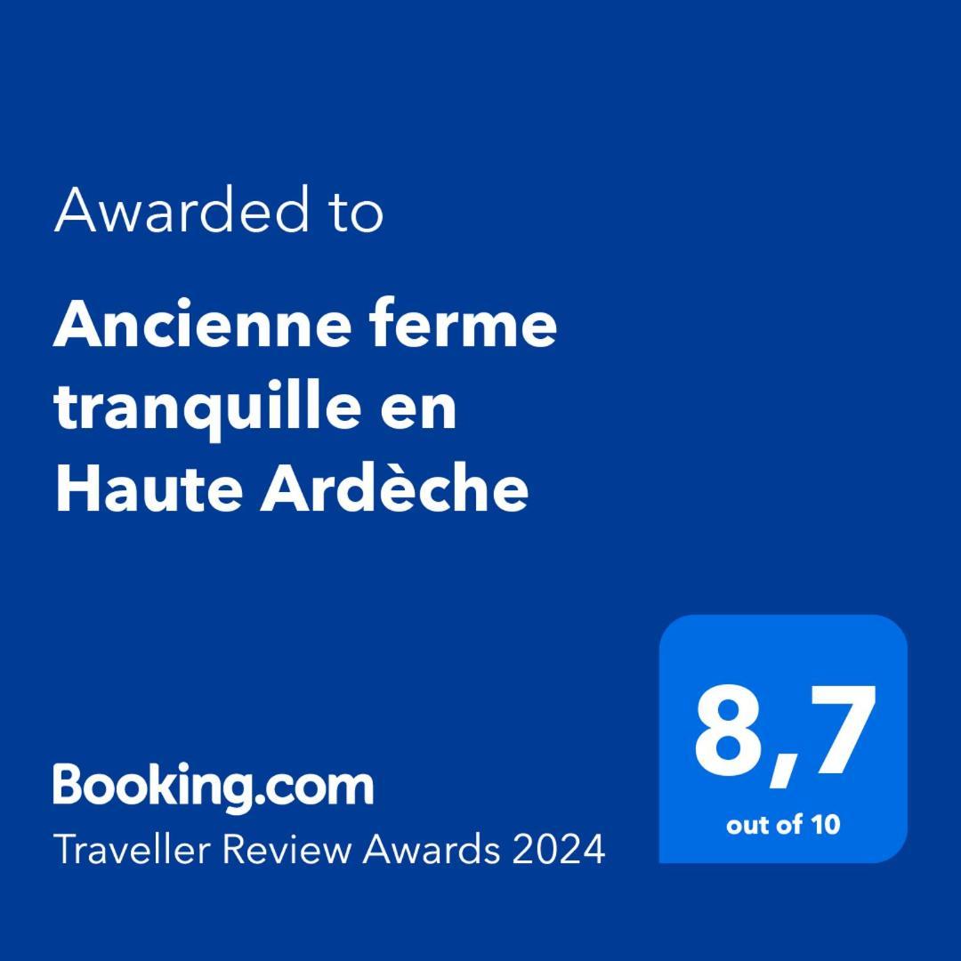 Ancienne Ferme Tranquille En Haute Ardeche Etables  ภายนอก รูปภาพ