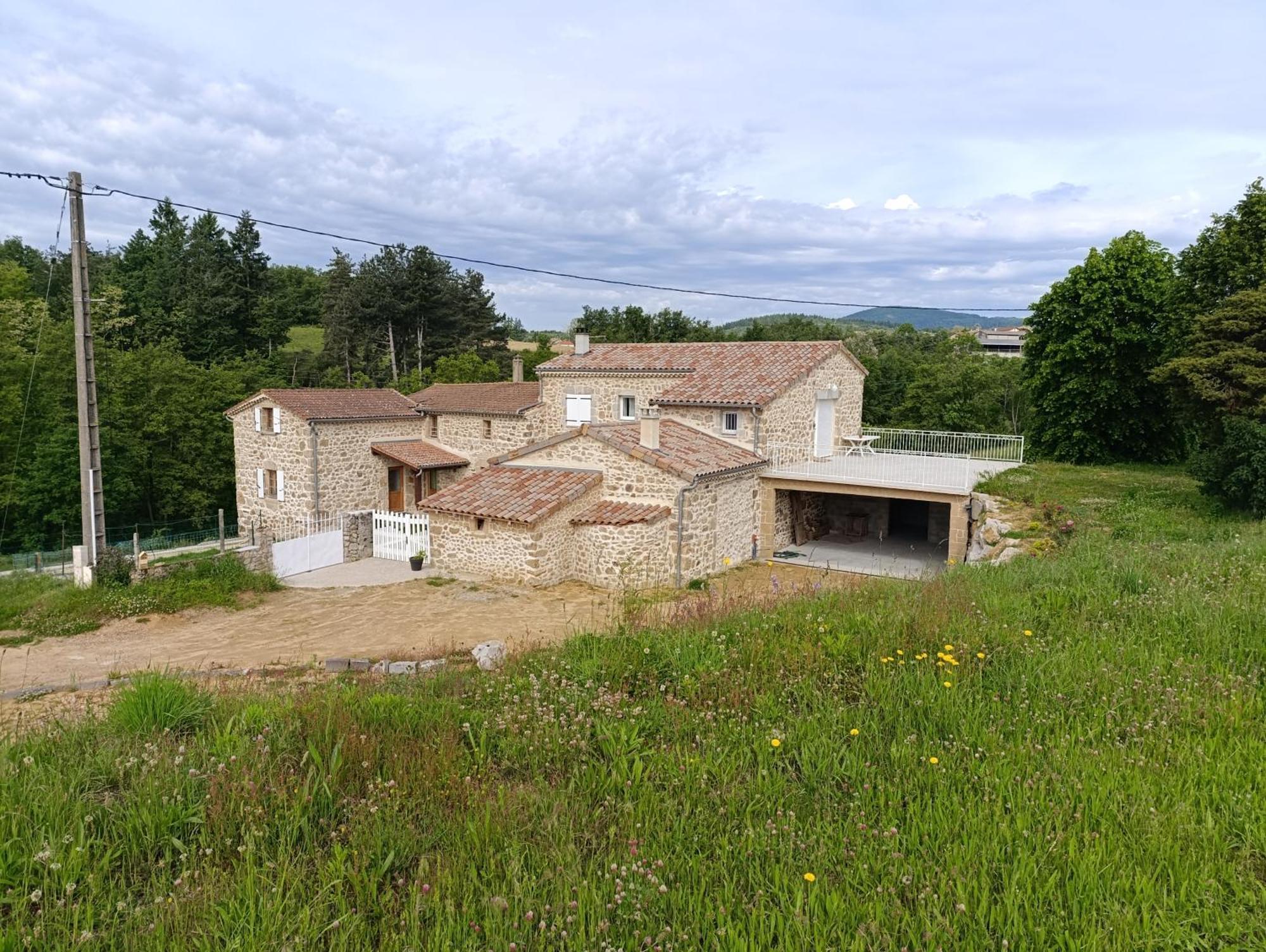 Ancienne Ferme Tranquille En Haute Ardeche Etables  ภายนอก รูปภาพ